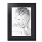 ArtToFrames 17x23" Matted Picture Frame with 13x19" Single Mat Photo Opening Framed in 1.25" Black and 2" Mat (FWM-3926-17x23)